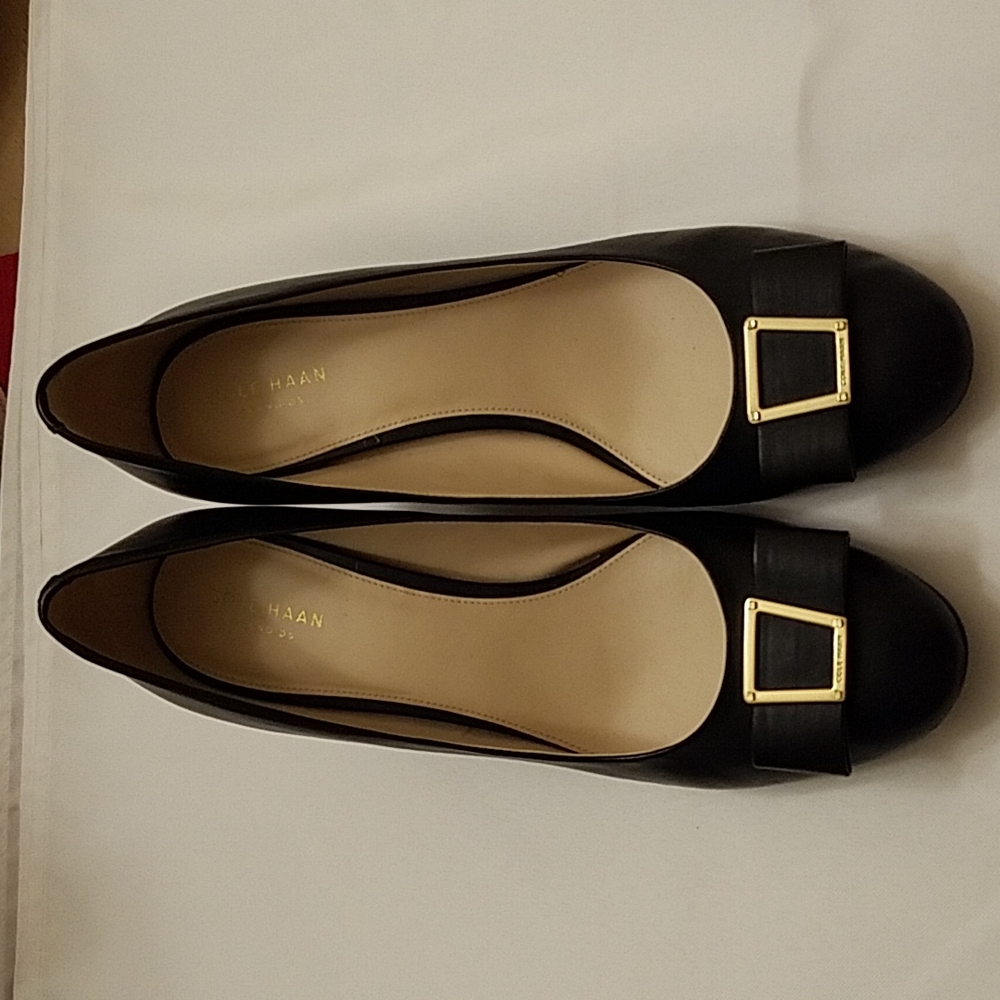 Cole Haan Grand OS Black Heels - Size 10